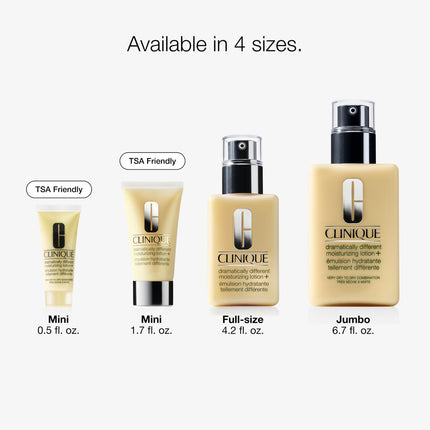 Dramatically Different Moisturizing Lotion+ | Hydrating Face Moisturizer With Glycerin and Urea | Step 3 in 3-Step Skin Care Routine