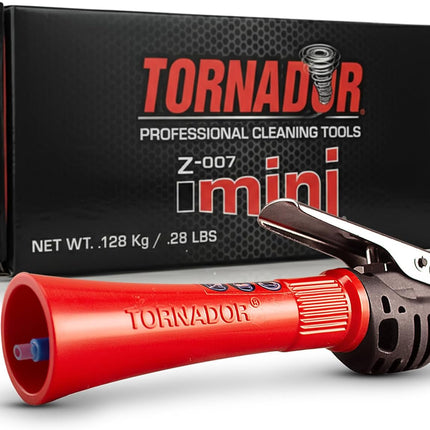 Mini | Compact High-Pressure Car Cleaning Tool | Ergonomic Design Speeds Up Interior Detailing | Works with Air Compressor | Powerful & Portable