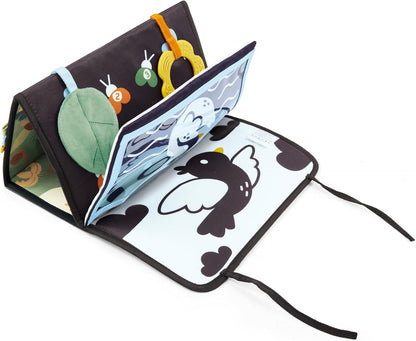 Tree of Life Tummy Time Mat – Foldable High Contrast Sensory - photo 5