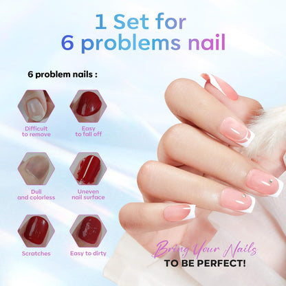 Gel Base and Top Coat Set, 15 ml - photo 5
