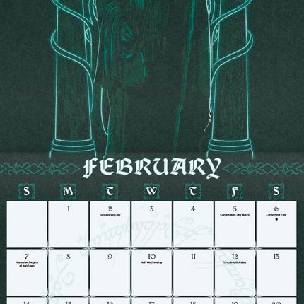 2027 The Lord of the Rings Wall Calendar