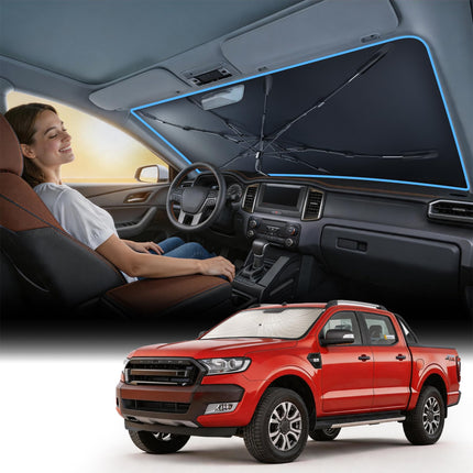 2026 Windshield Sun Shade Umbrella [Vinyl Coating Heat Shield]
