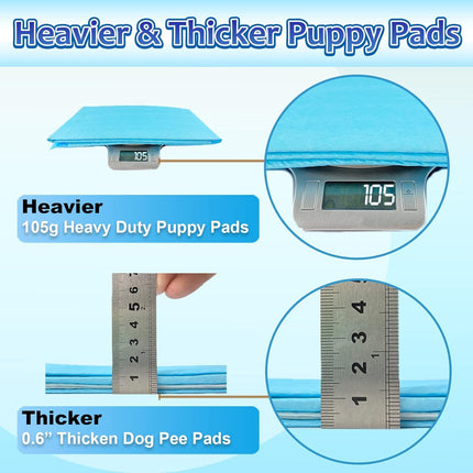Dog Pee Pads Extra Large 30"x36", 30 Count Absorbent Pee Pads for Dogs, Disposable Urine Bed Pads for - photo 3