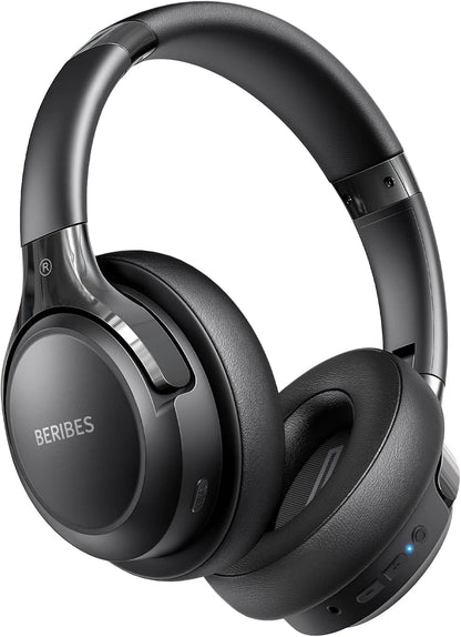Bluetooth Over-Ear Headphones with 65H Playtime