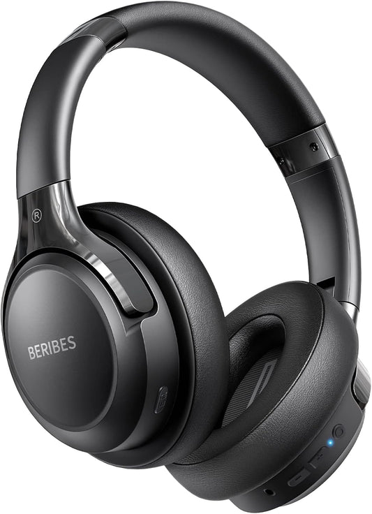 Bluetooth Over-Ear Headphones with 65H Playtime