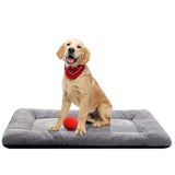 Dog Crate Pad Washable Dog Bed for Crate Medium Mat 36-Inch Gray