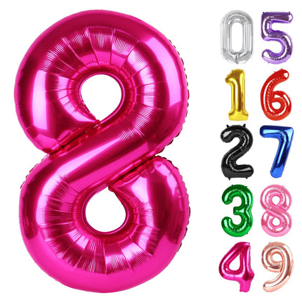 Gold 1 Balloon - Number Balloon 40 Inch, 1st Gold Birthday Decorations
