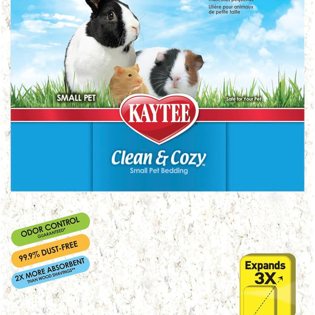 SourceToHome FuenteACasa Kaytee Clean & Cozy White Paper Bedding, Made for Small Animals, 49.2 — Home & Lifestyle