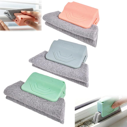 Magic Window Track Cleaner, 2026 New Window Groove Cleaning Brush Tools Set, for Window lides Gaps Tile Lines Shutter Slats Car Vents & Narrow Gaps (3PC)