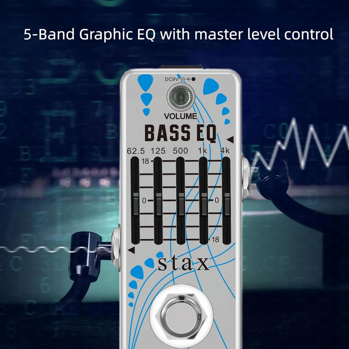 Equalizer Guitar Pedal Analog 5 Band Graphic EQ Guitar Effects Pedals - photo 4