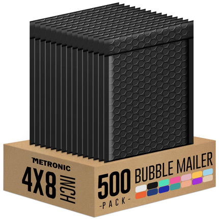 Bubble Mailers 10x13" Padded Envelopes White 40 Pack Waterproof