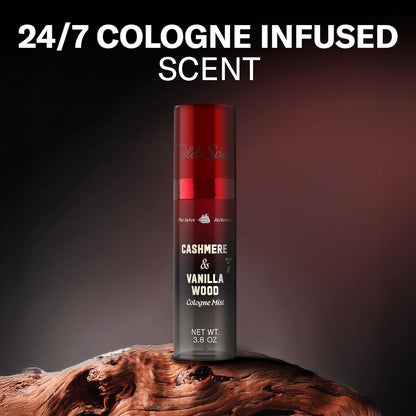 Cashmere + Vanilla Wood Cologne Mist for Men, 3.8 oz - photo 2