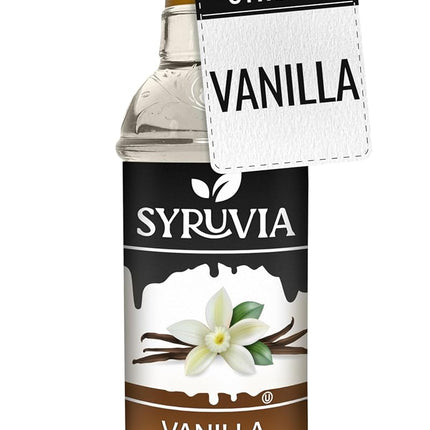 Coffee Syrup, Vanilla Flavored Syrup for Drinks, Lattes, and Desserts – 25.4 fl oz
