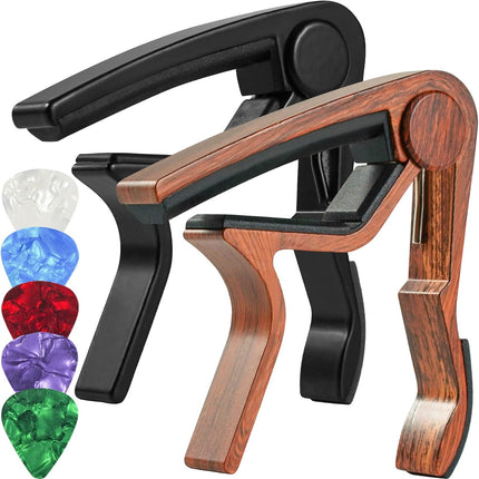 Guitar Capo for Acoustic and Electric Guitar Accessories 2 pack