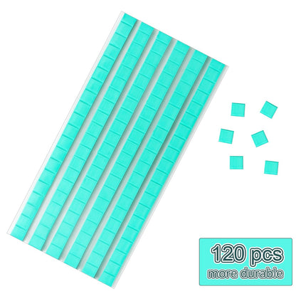 Feosky Adhesive Poster Sticky Tack Putty, Reusable and Removable Adhesive Putty, 120PCS, Mounting Putty for displaying Wall Paintings, Museum Art Photography, Picture, Crafts (Black, Pack of 1)
