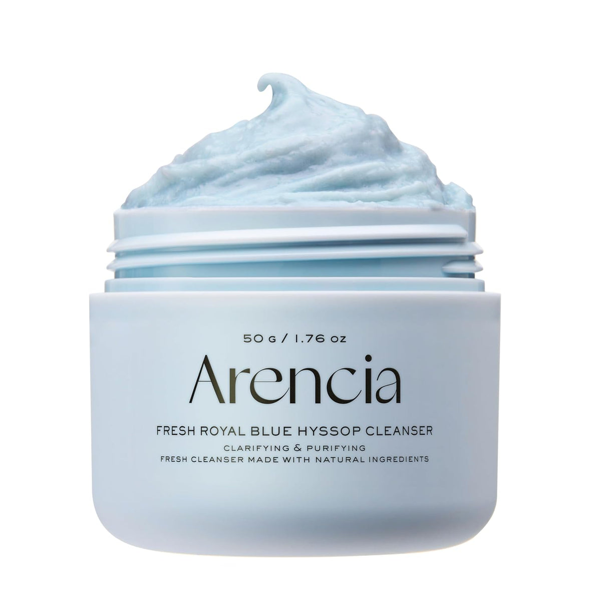 Hyssop Brightening & Deep-Cleansing Face Scrub & Exfoliator - All Skin Types, For Sebaceous Filaments & Blackheads