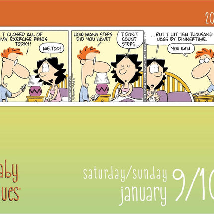 Baby Blues 2027 Day-to-Day Calendar