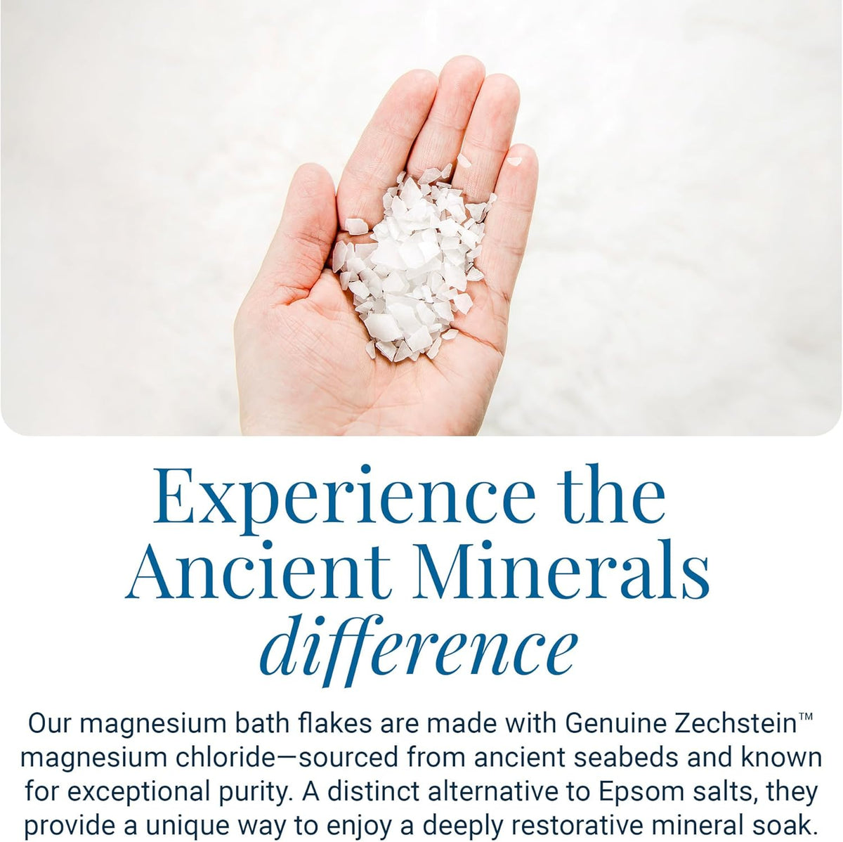 Magnesium Bath Flakes of Pure Genuine Zechstein Chloride - photo 5