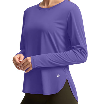 Women's Sun Shirts UPF 50+ Long Sleeve Workout Hiking Tops