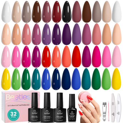 Gel Polish Set, Fingertip Palette Collection, 32 Colors - photo 13