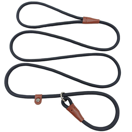 5/6/7 FT Slip Lead Dog Leash for Small Dogs, 1/4" Thin Nylon Rope