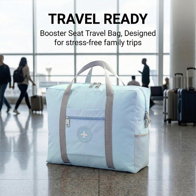 Backless Booster Seat Travel Bag for Airport Trips