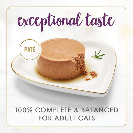 Purina Fancy Feast Senior Wet Cat Food 7 Years Plus Beef Feast Pate - (Pack of 24) 3 oz. Cans
