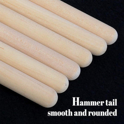 Drum Sticks Kids,5A Drumsticks for Drums,Oval Wood Tip Non-slip(1 Pair)