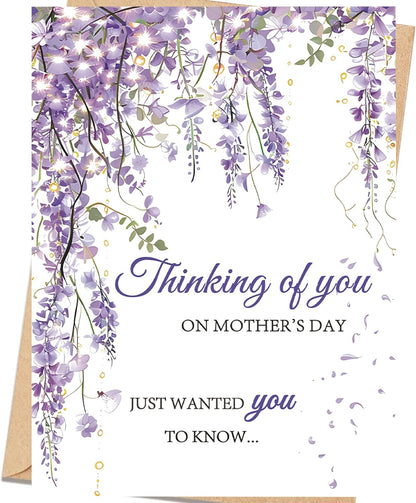 Floral Happy Mother's Day Card for Mom