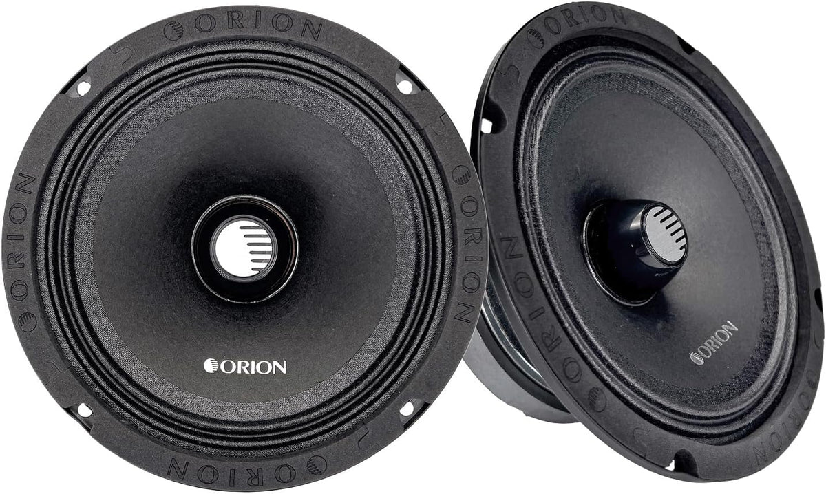 High Efficiency 6.5-Inch Mid-Range Bullet Loudspeakers, Pair