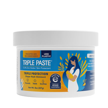 Crema para rozadura de pañal, ungüento para bebé con óxido de zinc, 16 oz