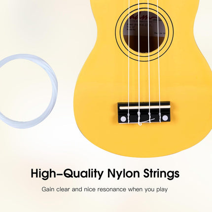 Beginner Hawaiian Wood Ukulele Starter Kit with Lessons