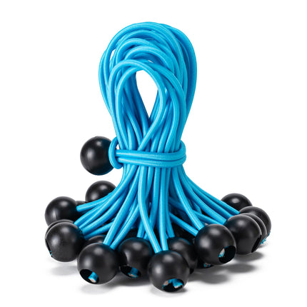 30 Pack Ball Bungee Cord, Heavy Duty Bungie Cord Balls (6",Black/White) - photo 18