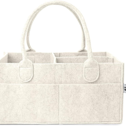 Baby Diaper Caddy Organizer, Beige, Baby Organizer, Car Diaper Caddy