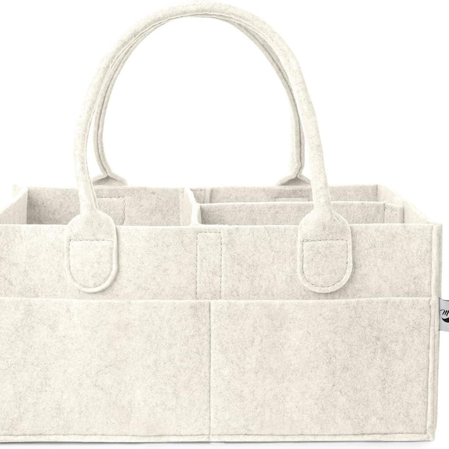 Baby Diaper Caddy Organizer, Beige, Baby Organizer, Car Diaper Caddy