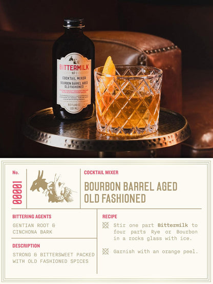 Bourbon Barrel Aged Old Fashioned Cocktail Mix - photo 4
