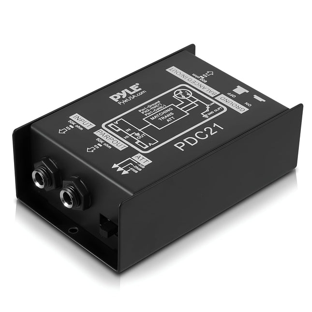 Premium Direct Injection Audio Box - 2.36" x 4.09" Passive DI