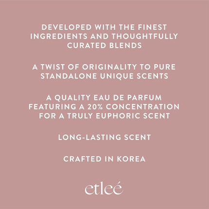 Skin Scent Eau de Parfum 1.01oz, Woody Musky Long Lasting Perfume With Ambroxan & Cetalox, Layerable Luxury Fragrance for Women & Men for Everyday Wear, Clean Scents Made in Korea