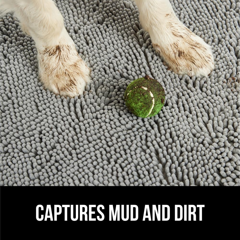 Dog Door Mat, 24x17 Grey - photo 4