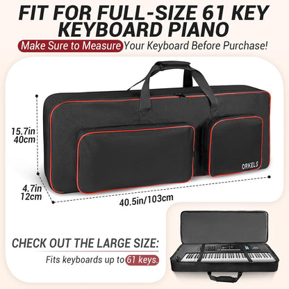 61-Key Keyboard Case with 10mm Padding - photo 2