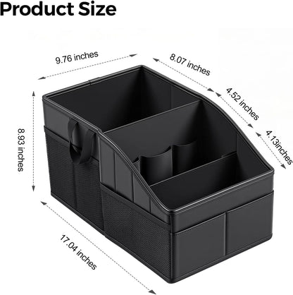 Sturdy Leather Car Backseat Organizer - photo 5