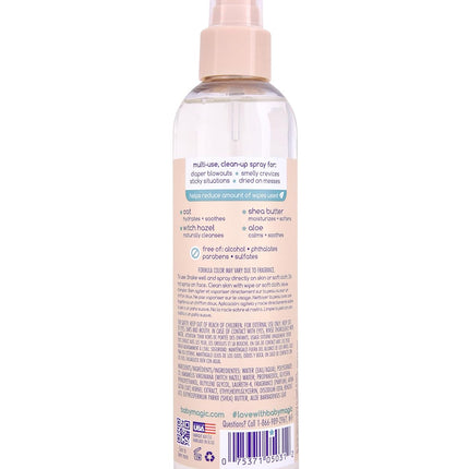 Baby Magic Soothing Clean-Up Spray, Vanilla & Oat, Hypoallergenic, 8 oz