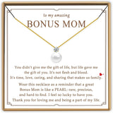 Single Pearl Necklace Birthday Gift for Mom
