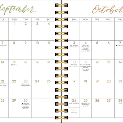 Scriptures and Florals 2027 Weekly/Monthly Planner Calendar