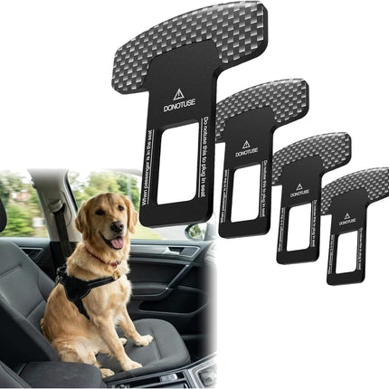 Dog Belt for Car, Adjustable Pet Vehicle Restraint with Clip, Universal Fit for Most Cars Seat and SUVs-4pcs