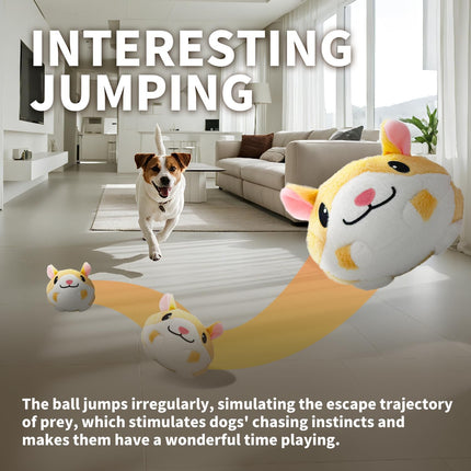 Interactive dog ball toy for small medium large dogs