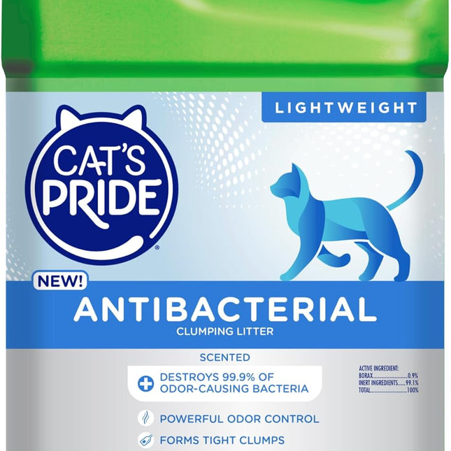 PawHaven RefugioPata Cat's Pride NEW Antibacterial Cat Litter: Destroys 99.9% of Odor-Causing — Pet Supplies
