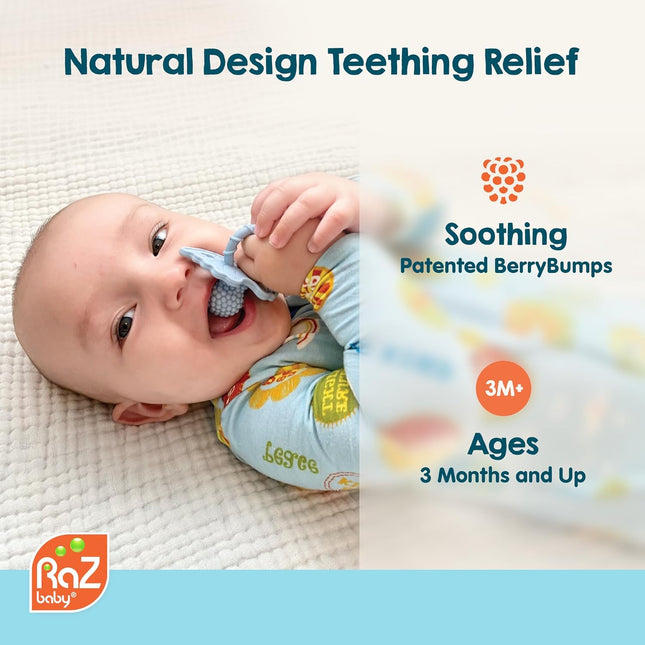 Silicone Baby Teether Toy for Babies and Toddlers