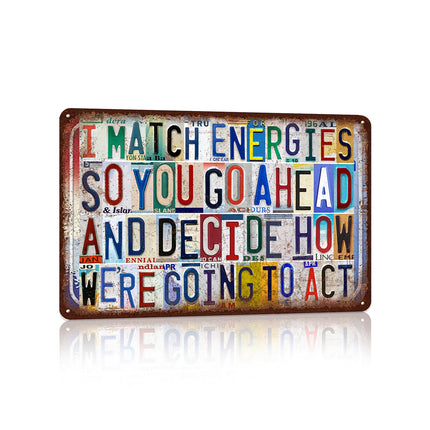 Vintage Music Is What Feelings Sound Like Metal Sign Tin Signs