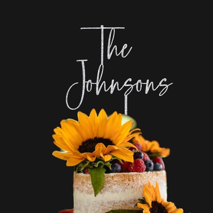 Personalized Wedding Cake Topper – Custom Mr & Mrs Cake Topper with Name or Date – Handmade Wood or acrylic Decoration for Weddings & Anniversaries, Create your own cake toppers!